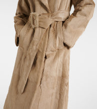 Burberry Shearling trench coat
