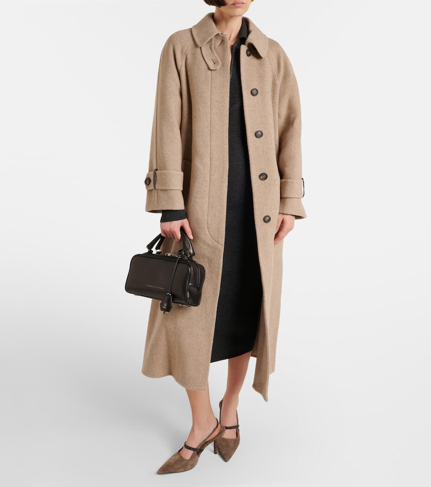Brunello Cucinelli Wool and cashmere overcoat