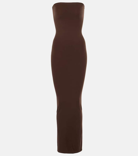 Wolford Fatal strapless jersey maxi dress