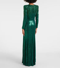 Jenny Packham Paloma embellished sequined gown