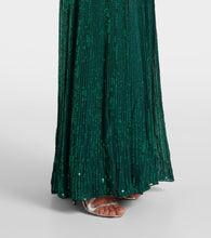 Jenny Packham Paloma embellished sequined gown