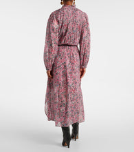 Marant Etoile Dalida printed cotton voile midi dress