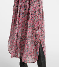 Marant Etoile Dalida printed cotton voile midi dress