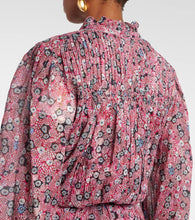 Marant Etoile Dalida printed cotton voile midi dress