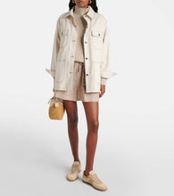 Tod's Tabs suede-trimmed leather sneakers