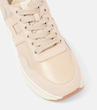 Hogan Midi H222 suede platform sneakers