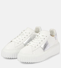 Hogan H-Stripes leather platform sneakers