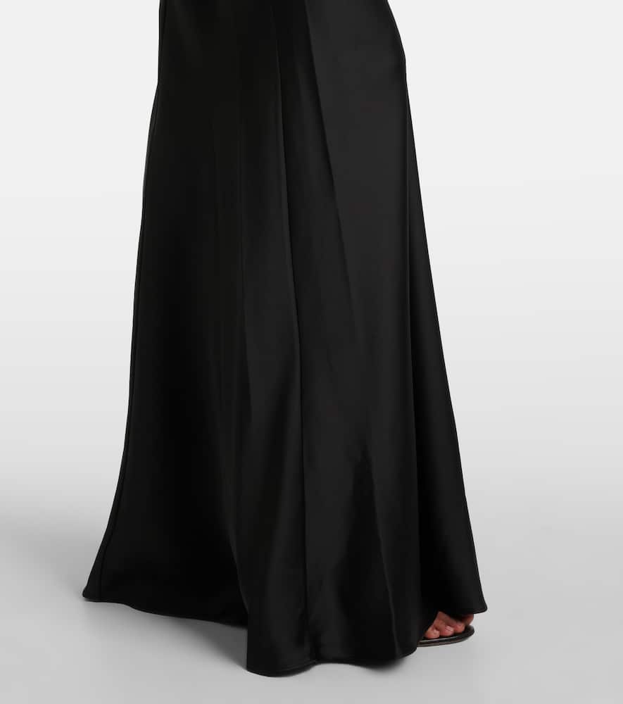 The New Arrivals Ilkyaz Ozel Open-back satin gown