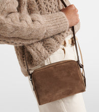 Brunello Cucinelli Small suede crossbody bag