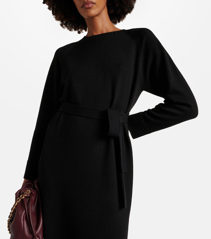 Max Mara Virgin wool midi dress