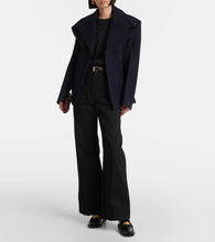 Victoria Beckham Chain leather loafers