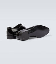 George Cleverley Merlin patent leather Oxford shoes