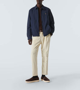 George Cleverley Joey II suede penny loafers