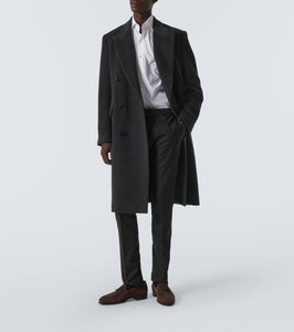 George Cleverley Bradley II suede penny loafers