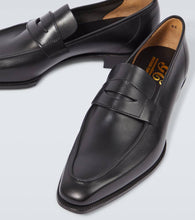 George Cleverley George leather penny loafers