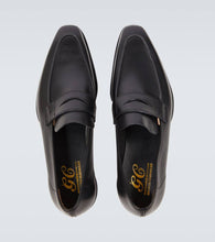 George Cleverley George leather penny loafers