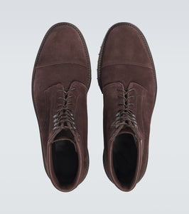 George Cleverley Taron II suede lace-up boots