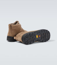 Zegna Triple Stitch suede high-top sneakers