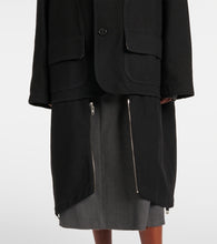 Maison Margiela Cotton and wool coat