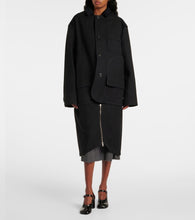 Maison Margiela Cotton and wool coat