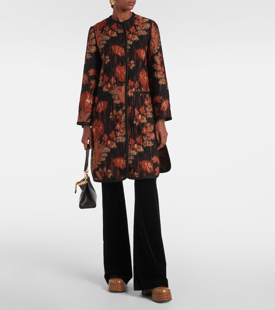 Etro Floral coat