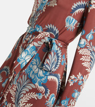 Etro Floral asymmetric shirt dress