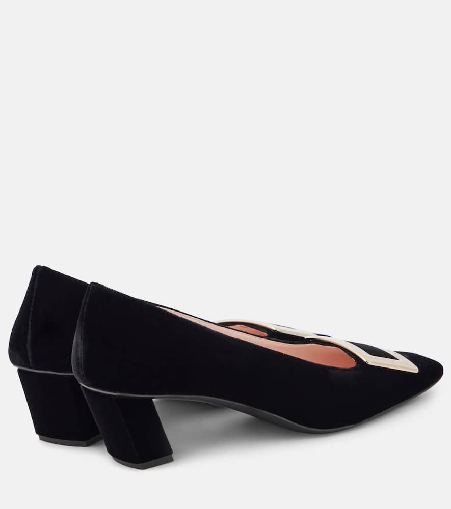 Roger Vivier Belle Vivier 45 suede pumps