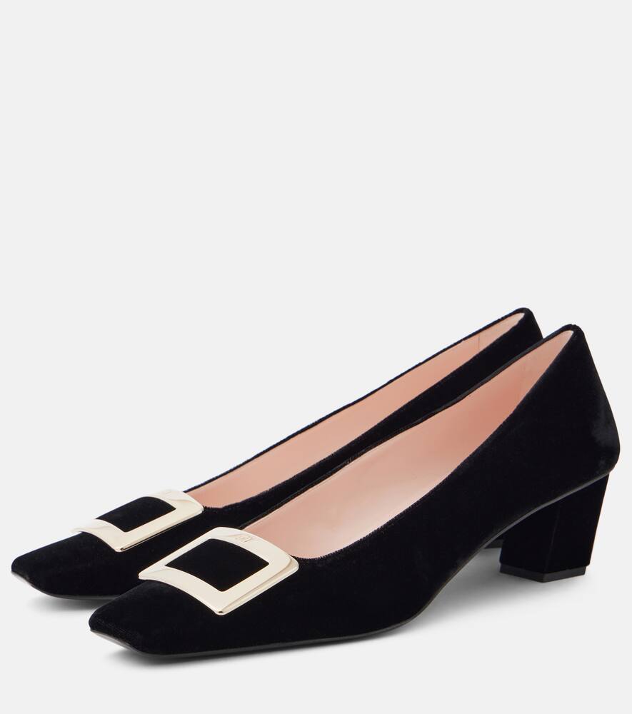 Roger Vivier Belle Vivier 45 suede pumps