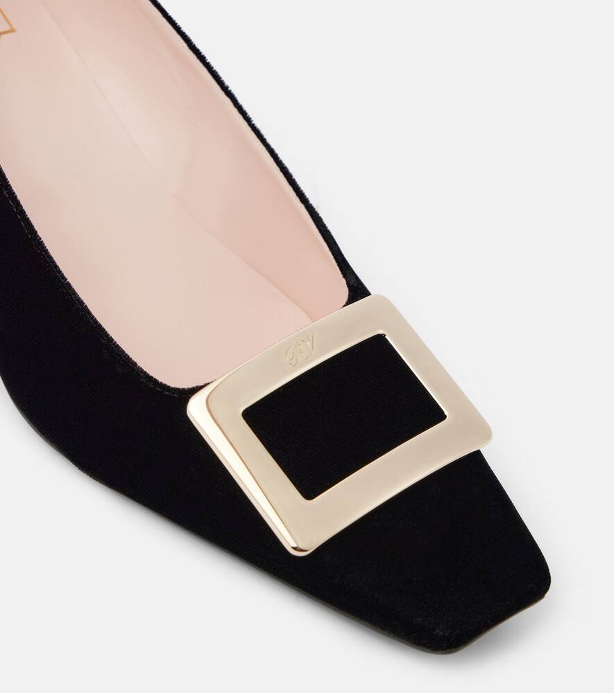 Roger Vivier Belle Vivier 45 suede pumps