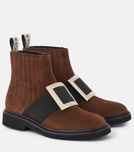 Roger Vivier Viv' Rangers suede Chelsea boots - Roger Vivier Viv' Rangers 绒面革切尔西靴