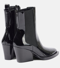 Zimmermann Drew patent leather ankle boots