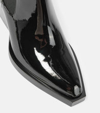 Zimmermann Drew patent leather ankle boots