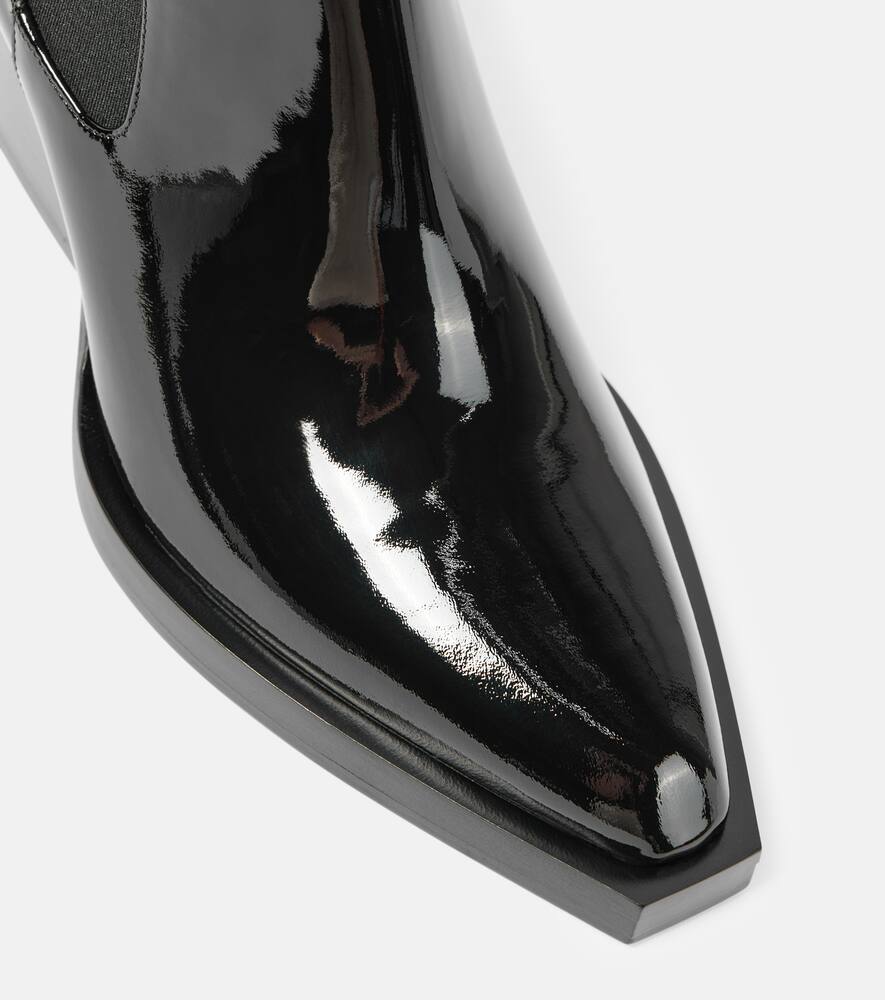 Zimmermann Drew patent leather ankle boots