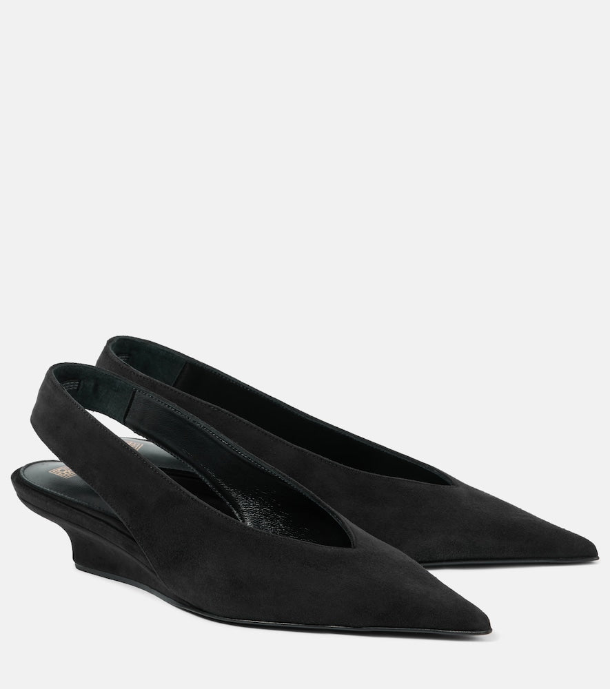 Toteme Suede wedges - Toteme 麂皮坡跟鞋