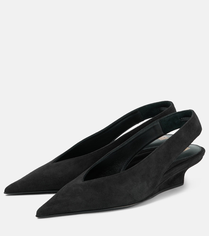 Toteme Suede wedges