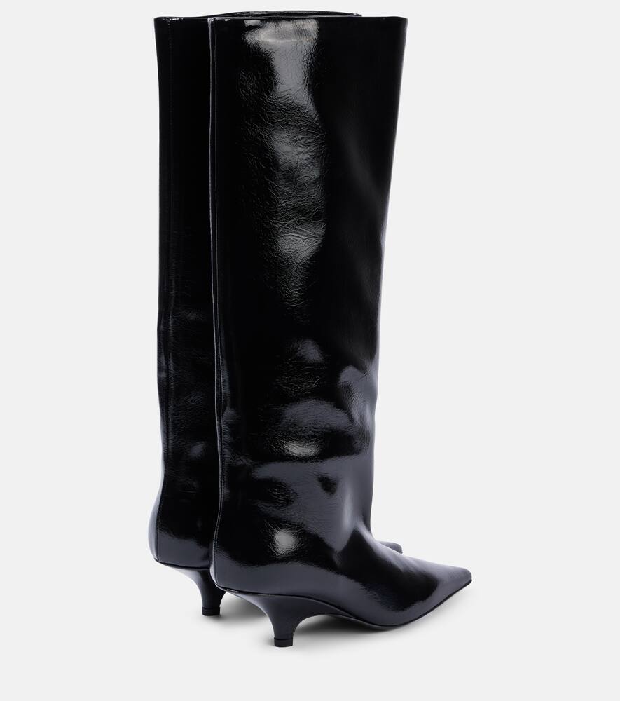 Toteme Patent leather knee-high boots