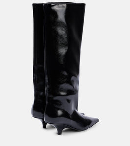 Toteme Patent leather knee-high boots
