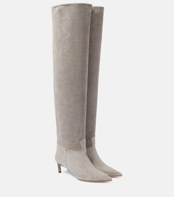 Ulla Johnson Carolina 55 suede over-the-knee boots