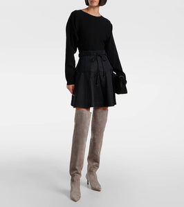 Ulla Johnson Carolina 55 suede over-the-knee boots