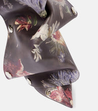 Y/Project Snap 100 floral leather knee-high boots