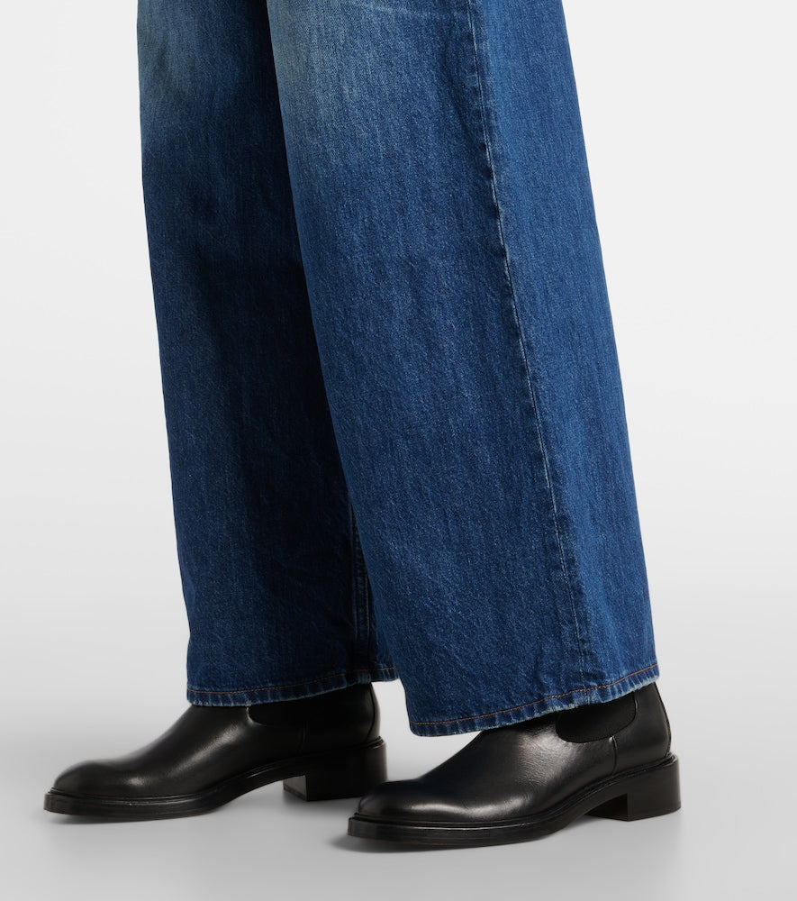 Chloe Marcie leather Chelsea boots