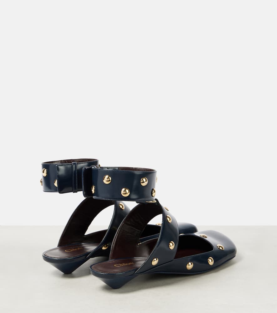 Chloe Jade studded leather sandals