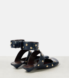 Chloe Jade studded leather sandals