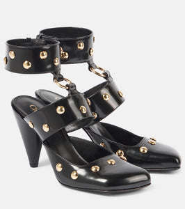 Chloe Jade studded leather pumps