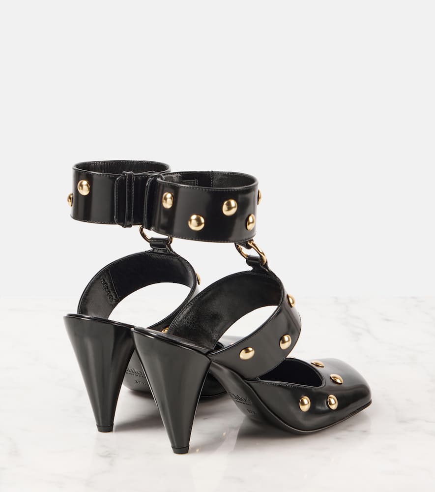 Chloe Jade studded leather pumps