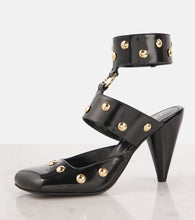 Chloe Jade studded leather pumps