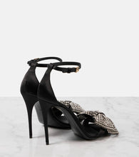 Dolce&Gabbana Bow Tie crystal-embellished satin sandals