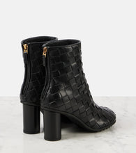 Bottega Veneta Intrecciato leather ankle boots