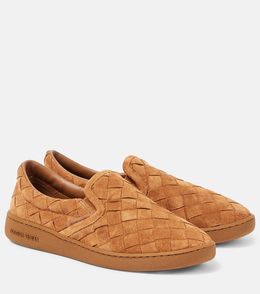 Bottega Veneta Sawyer suede slip-on sneakers - Bottega Veneta Sawyer 麂皮套脚运动鞋