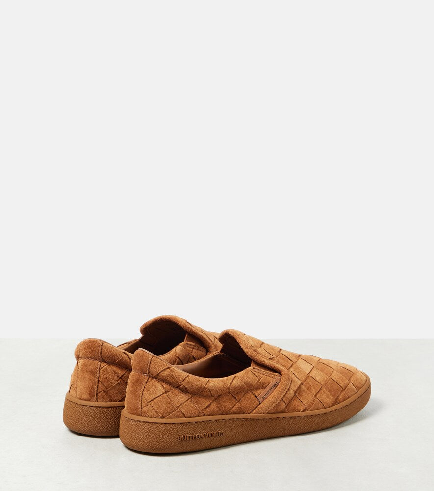 Bottega Veneta Sawyer suede slip-on sneakers